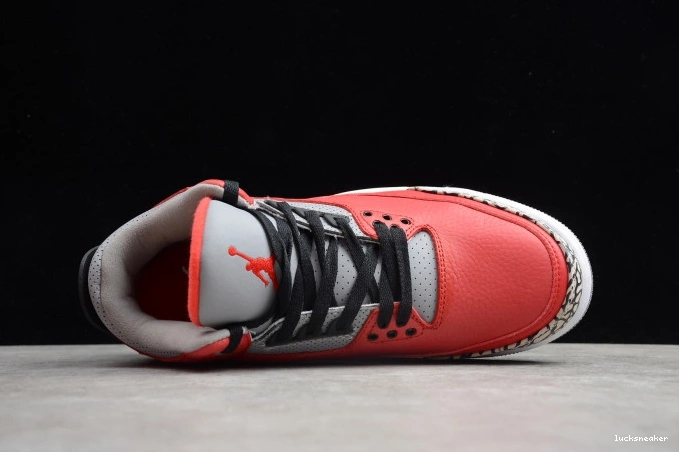 Rep LUCY Jordan Air 3 Cement Red CK5692-600 0801